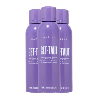 Package 3 X GET-TAUT Body Firming and Hydrating Mousse-To-Oil